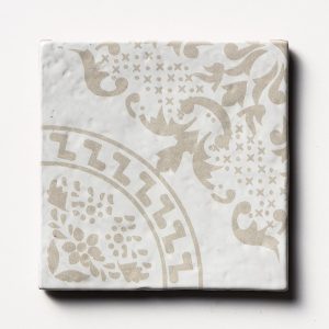 Marble Systems - Antigua 6 Square 1/2 Glazed Ceramic Tile 6x6 - TL80179