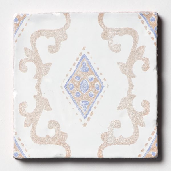 Marble Systems - Vintage Linen India Glossy Ceramic Tile 6x6 - TL80360