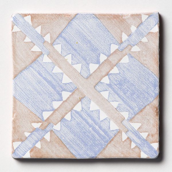 Marble Systems - Vintage Linen Manta Glossy Ceramic Tile 6x6 - TL80361