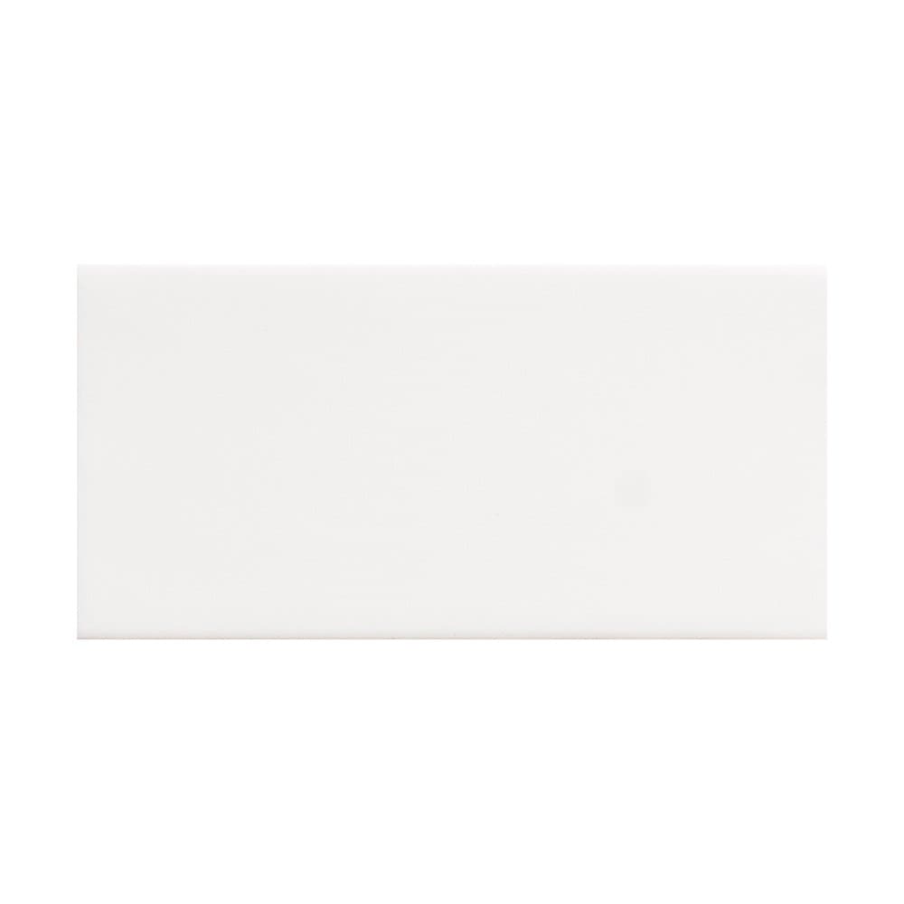 Marble Systems - Marsala Bianco Glossy Subway Ceramic Tile 3x6 - TL80398