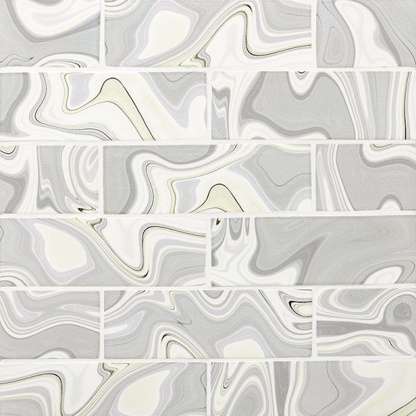 Marble Systems - Saturn Glossy Subway Ceramic Tile 3x9 - TL80432