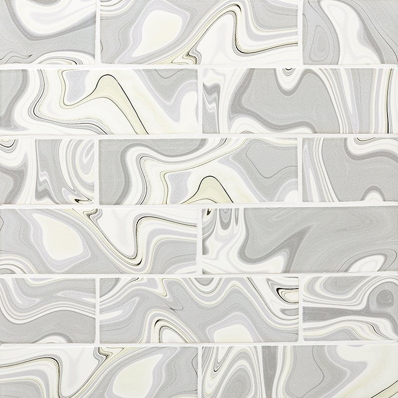 Marble Systems - Saturn Glossy Subway Ceramic Tile 3x9 - TL80432