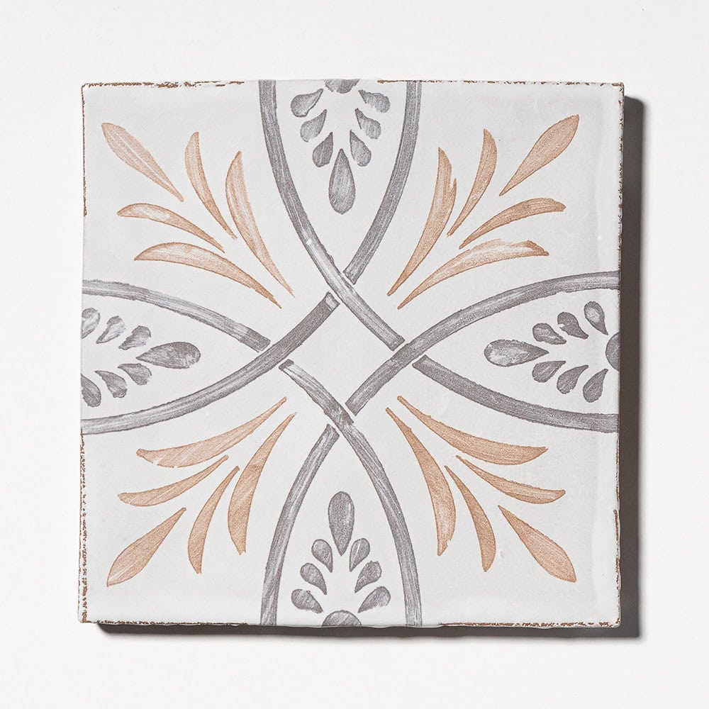 Marble Systems - Willow Whirl Matte Ceramic Tile 6x6 - TL80649