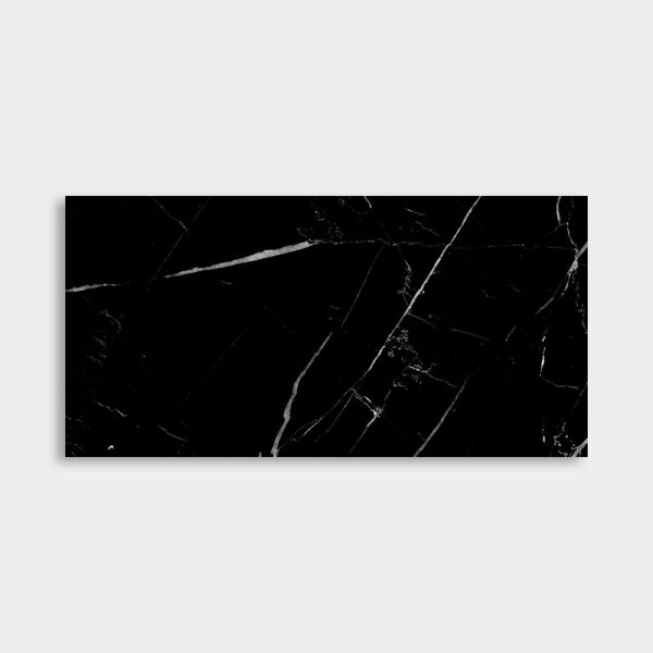 Marble Systems - Black Honed Marble Tile 2 3/4x5 1/2 - TL90214