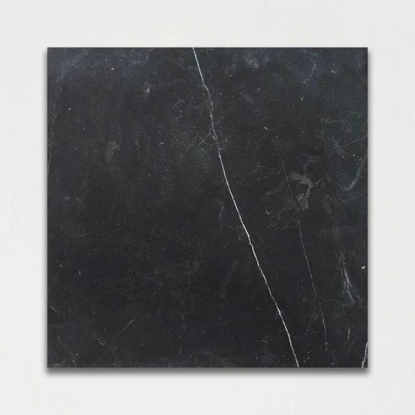 Marble Systems - Black Honed Marble Tile 12x12 - TL90216