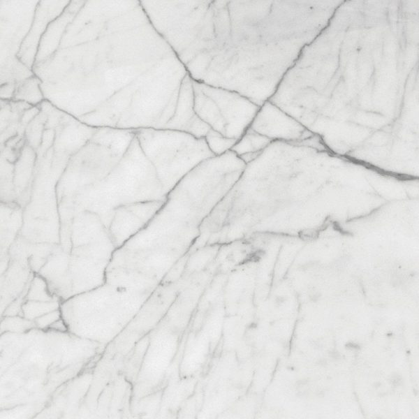 Marble Systems - White Carrara C Polished Marble Tile 18x18 - TL90459