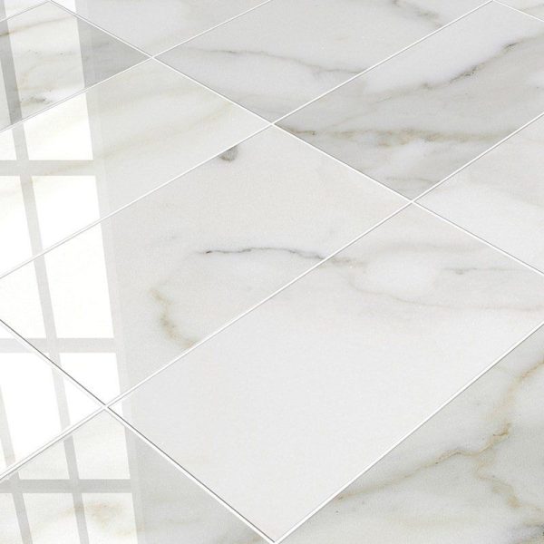 Marble Systems - Calacatta Gold Extra Polished Marble Tile 12x24 - TL90460