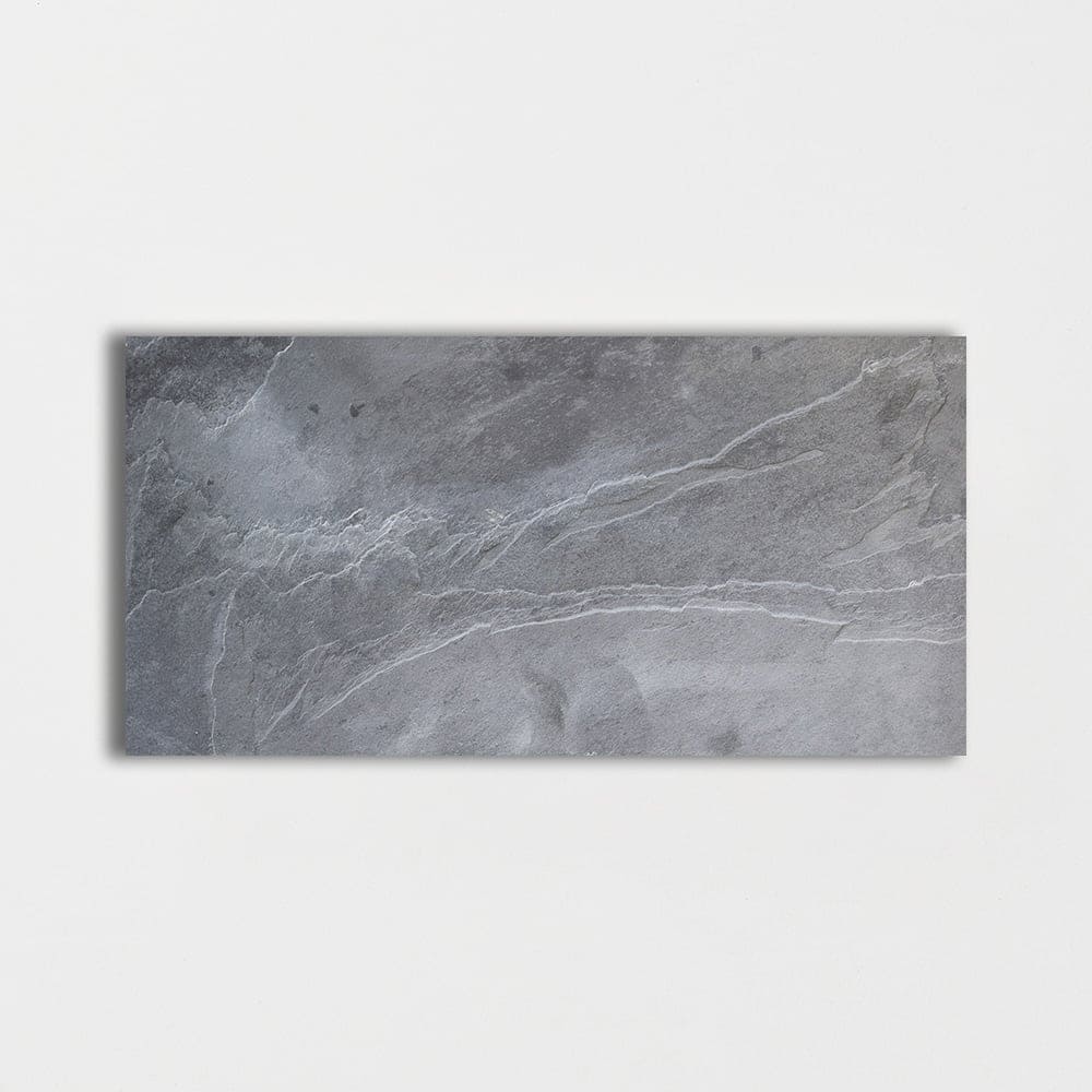 Marble Systems - Ember Ash Natural Cleft Slate Tile 12x24 - TL90585