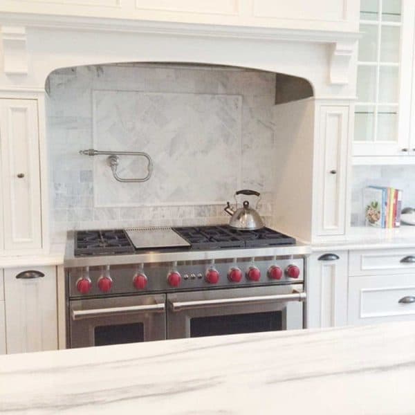 White Carrara C Polished Marble Tile 2 3/4x5 1/2 - TL90636 - Image 3