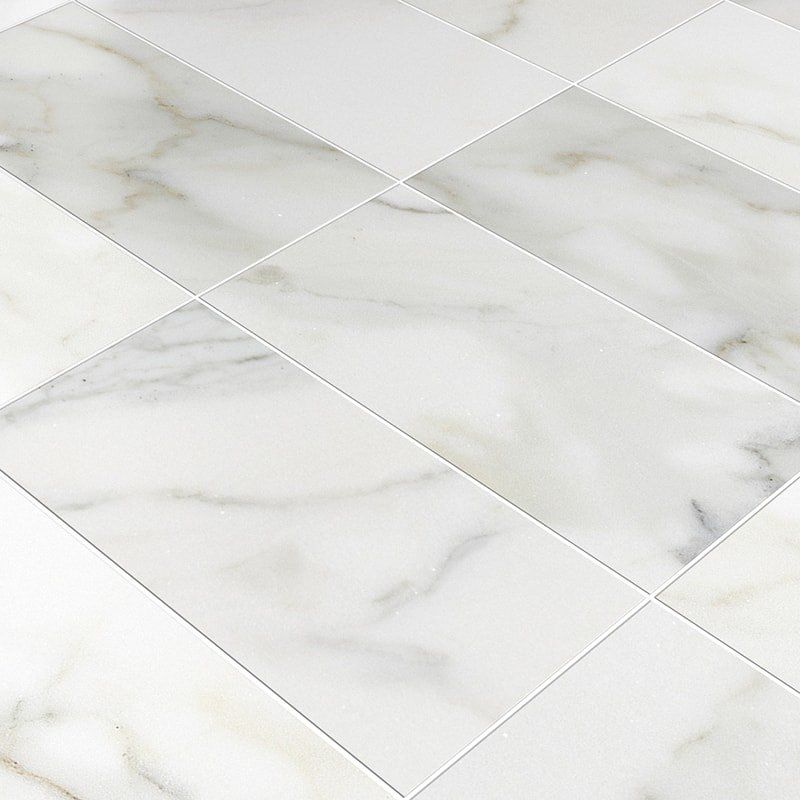 Marble Systems - Calacatta Gold Honed Marble Tile 12x24 - TL90642