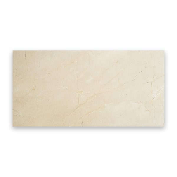 Marble Systems - Crema Marfil Polished Marble Tile 12x24 - TL90757