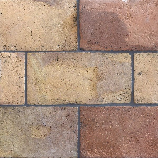 Marble Systems - Reclaimed Natural Rectangle Terracotta Tile 6x12 - TL90803