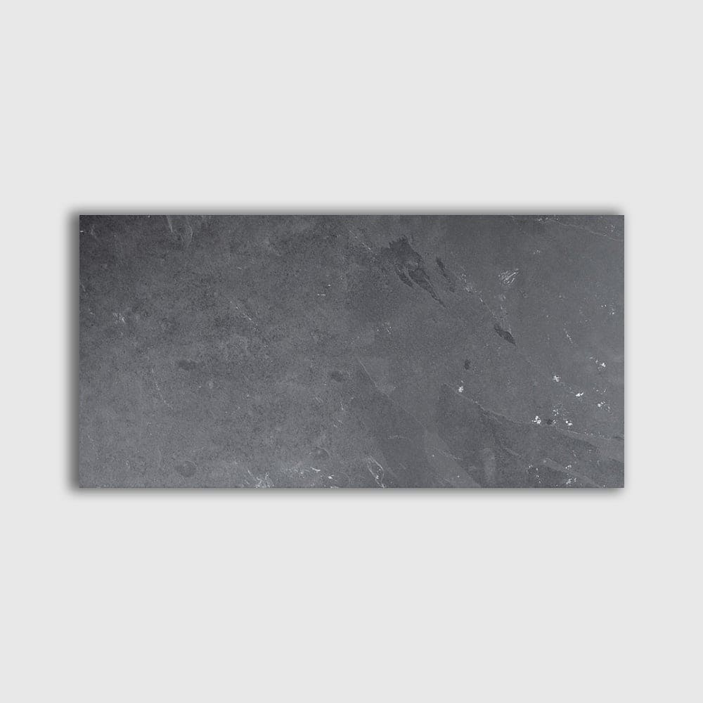 Marble Systems - Ember Ash Honed Slate Tile 12x24 - TL90848