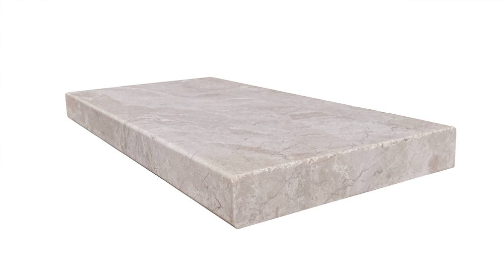 Verona Marble Leather Finish Modern Pool Coping - Icontile - PC51181224M