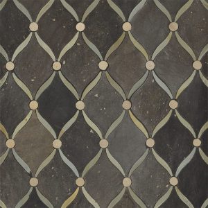 Marble Systems - Tasnim Honed Limestone Mosaic 12x11 - WBA10059