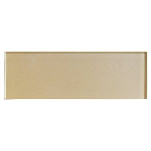 Marble Systems - Citron Metallic Subway Glass Tile 3x9 - WCG10035