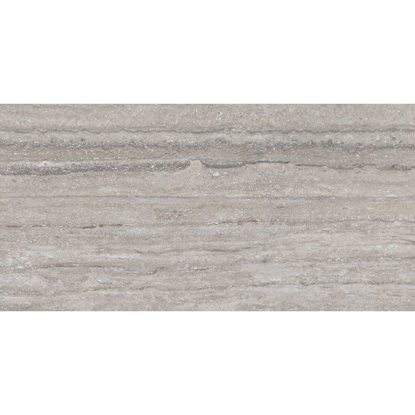 Marble Systems - Grigio Al Contro Matte Travertine Look Porcelain Tile 12x24 - WIS11889