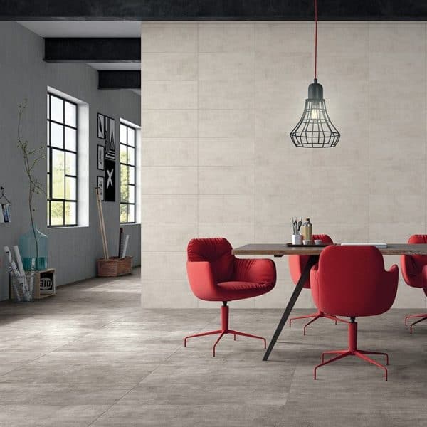 Runway Fog Lappato Concrete Look Porcelain Tile 18x36 - WIS12082 - Image 3