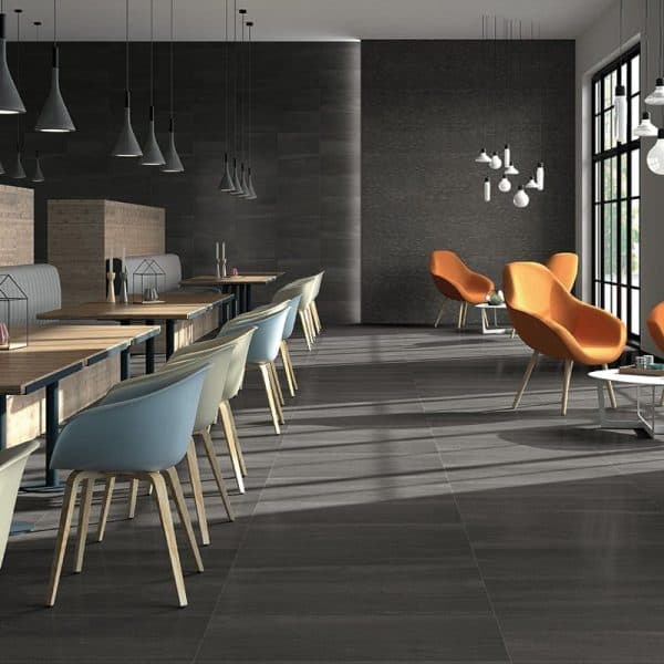 Atelier Black Honed Concrete Look Porcelain Tile 12x24 - WIS12106 - Image 2