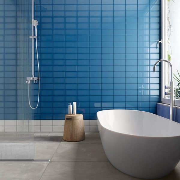 Blue Glossy Ceramic Tile 4x8 - WIS12192 - Image 2