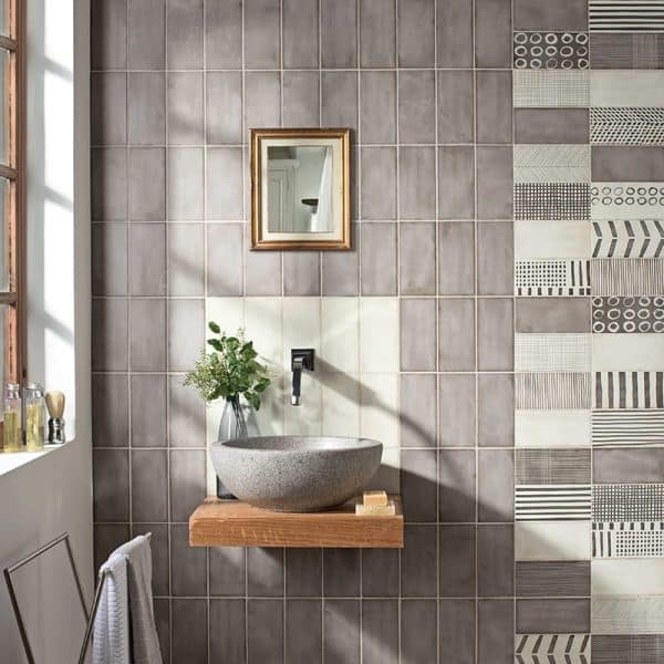 Grey Matte Ceramic Tile 4x8 - WIS12210 - Image 4