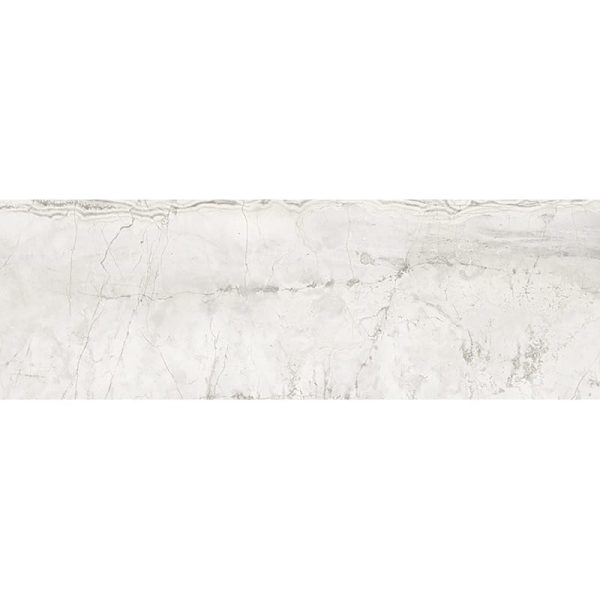 Marble Systems - Romano White Honed Subway Marble Look Porcelain Tile 4x12 - WIS12556