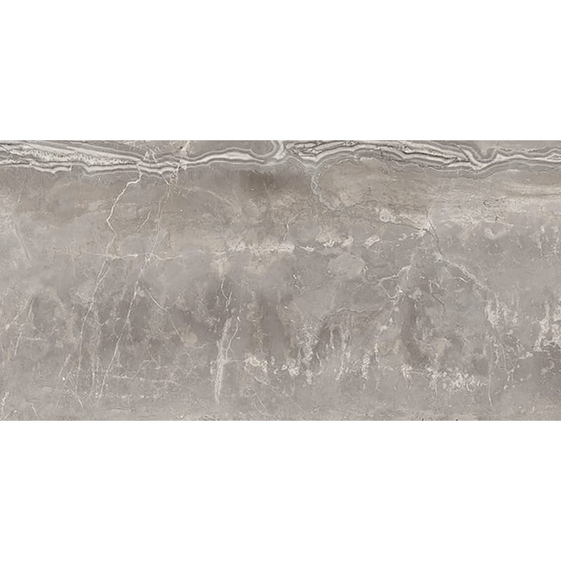 Marble Systems - Romano Greige Polished Marble Look Porcelain Tile 24x48 - WIS12560