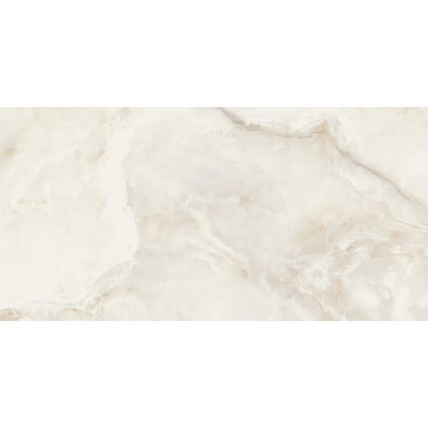 Marble Systems - Carrara Onyx Grey Polished Marble Look Porcelain Tile 12x24 - WIS12564