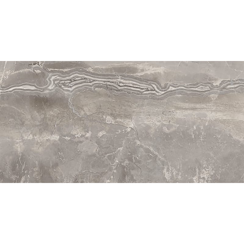 Marble Systems - Romano Greige Polished Marble Look Porcelain Tile 12x24 - WIS12565