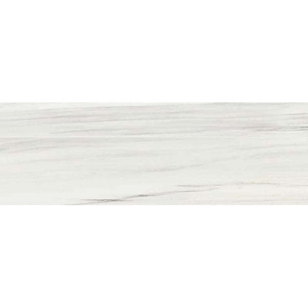 Marble Systems - Carrara Zebrino Polished Subway Marble Look Porcelain Tile 4x12 - WIS12569