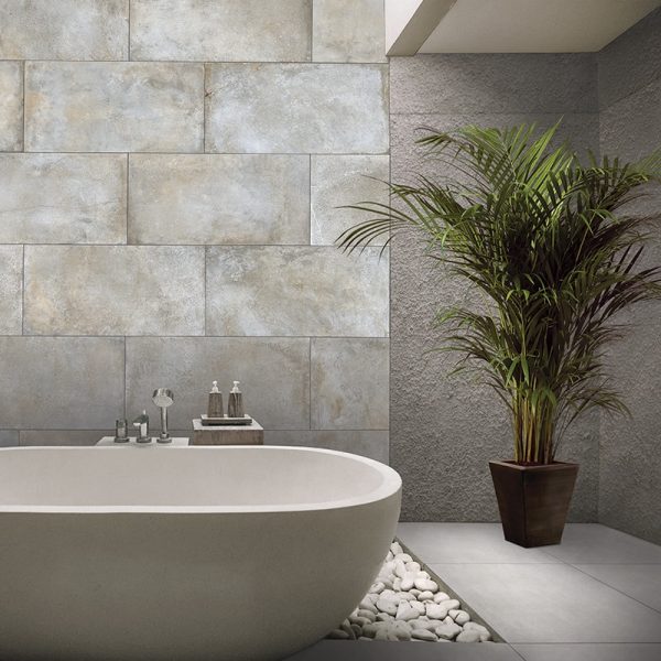 Miami White Honed Concrete Look Porcelain Tile 12x24 - WIS13102 - Image 4