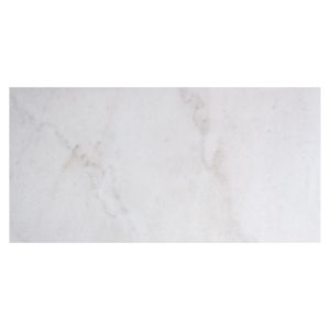 Marble Systems - Crystal White Polished Marble Look Porcelain Tile 12x24 - WLE00017