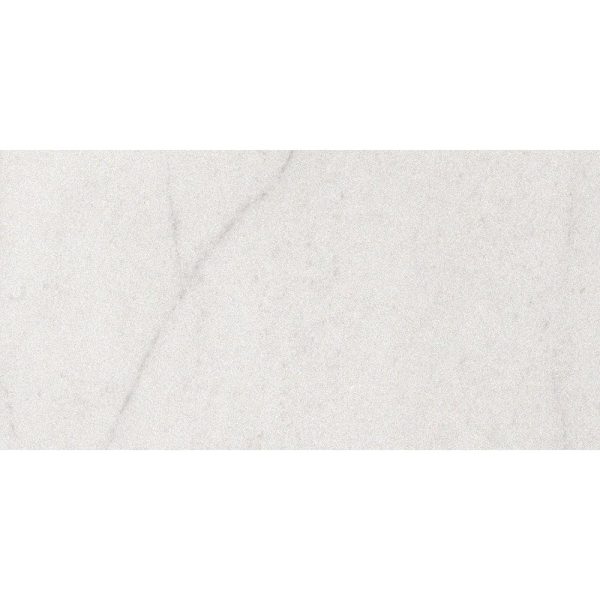 Marble Systems - Crystal White Matte Marble Look Porcelain Tile 12x24 - WLE00020