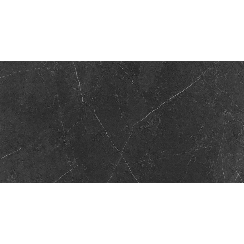 Marble Systems - Gray Stone Matte Marble Look Porcelain Tile 12x24 - WLE00124