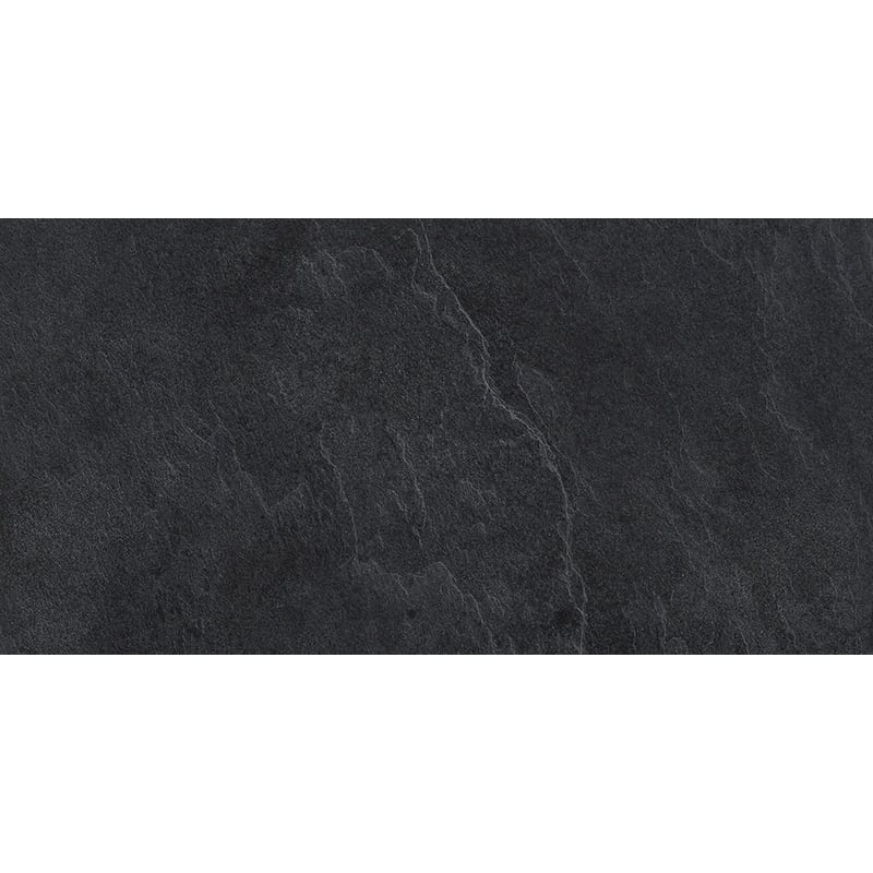 Marble Systems - Dark Flow Natural Stone Look Porcelain Tile 18x36 - WLE00458