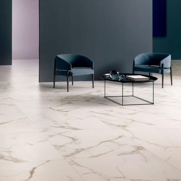 Calacatta Oro Polished Porcelain Tile 12x24 - WLE00949 - Image 2