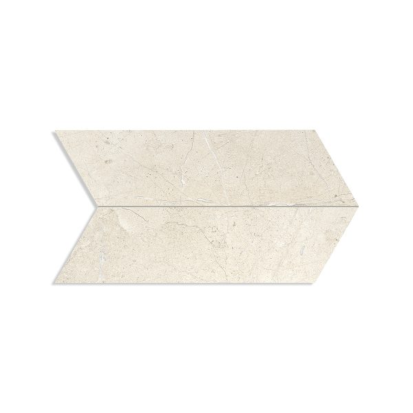 Marble Systems - White Matte Porcelain Tile 5 45/64x19 1/2 - WLE00986