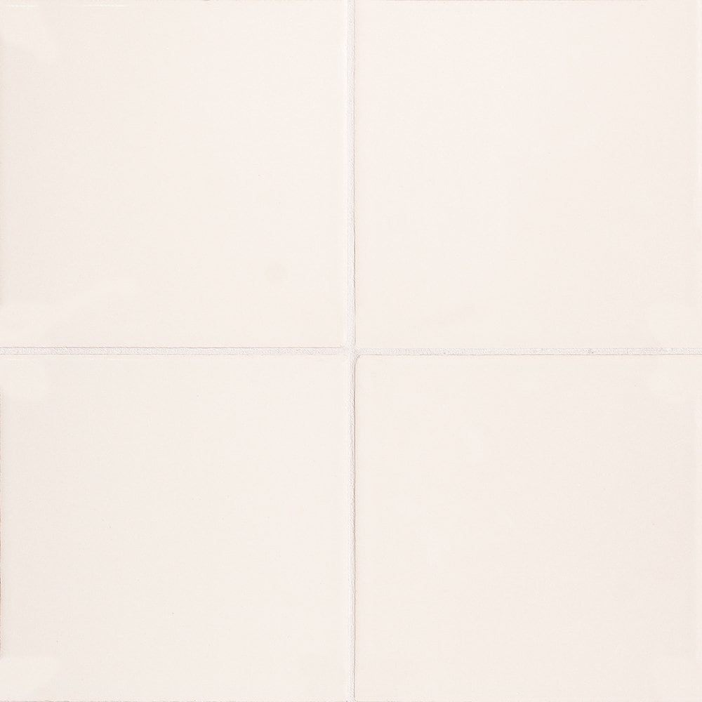 Marble Systems - Blanc Glazed Ceramic Tile 5 7/8x5 7/8 - WLV20001