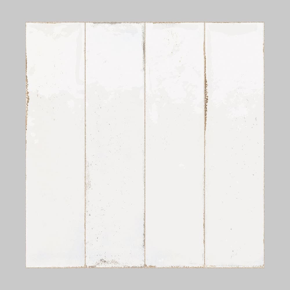 Marble Systems - Fusion Bianco Polished Porcelain Tile 2 1/2x10 - WNB00558