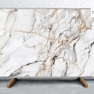 Marble Systems - Calacatta Luxe Cl01 Natural Sintered Stone Slab 125x63 - WNE10221