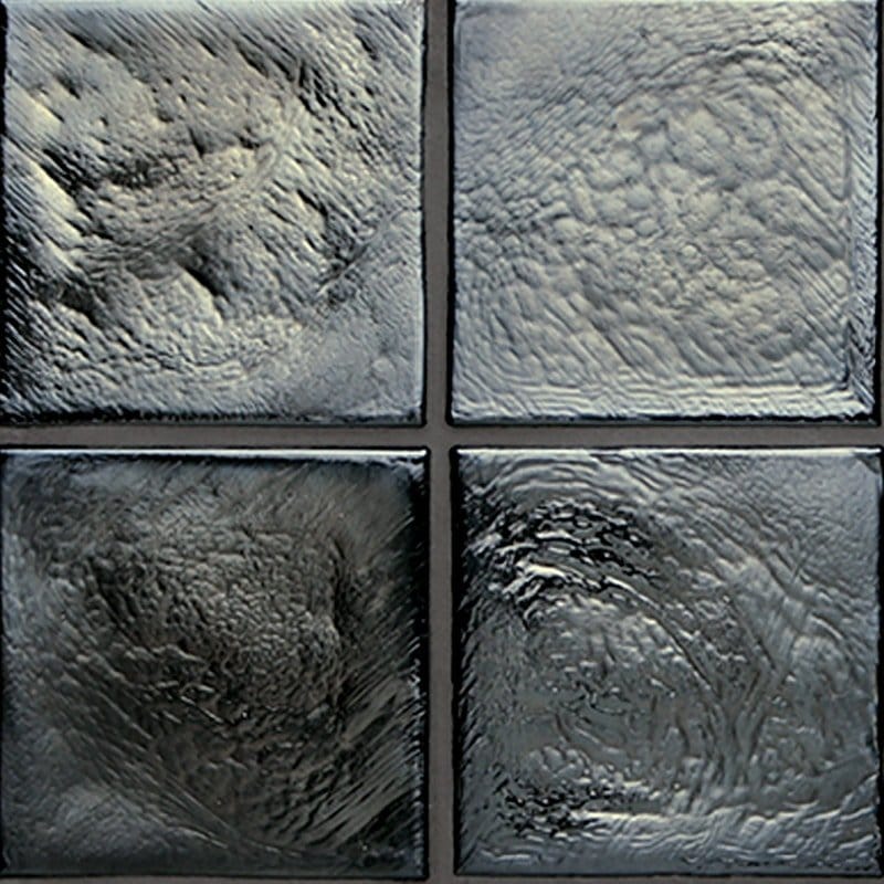 Marble Systems - Pewter Iridescent Glass Tile 10x10 - WOS10007