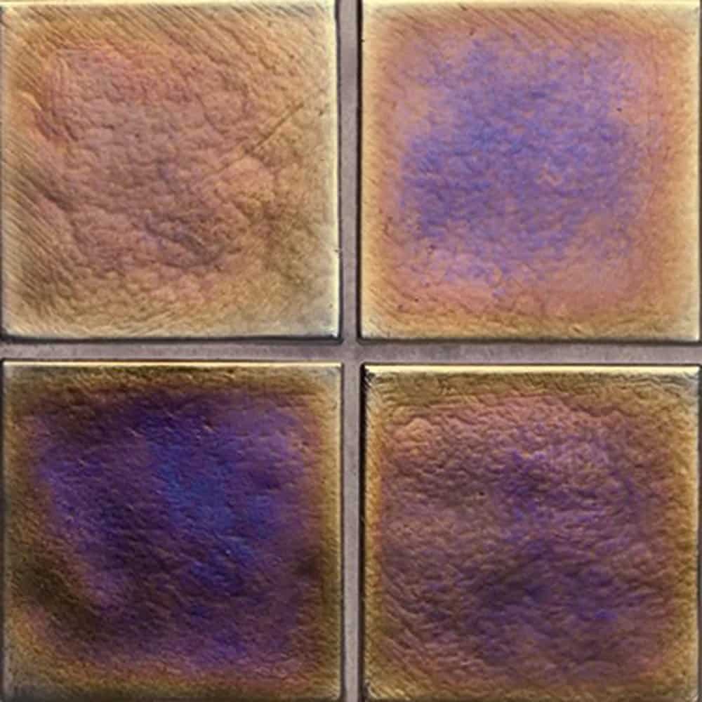 Marble Systems - Bronze Iridescent Glass Tile 10x10 - WOS10043