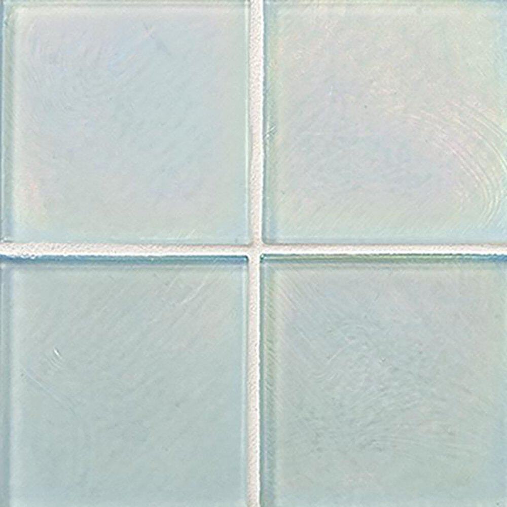 Marble Systems - Clear Iridescent Glass Tile 10x10 - WOS10046