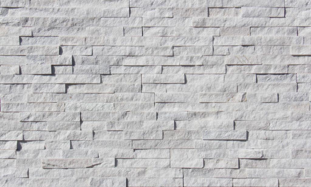 White Quartz 6X24 Splitface Ledger Panel #LP64624SF - Icontile - LP64624SF