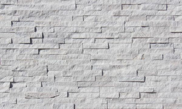 White Quartz 6X24 Splitface Ledger Panel #LP64624SF - Icontile - LP64624SF