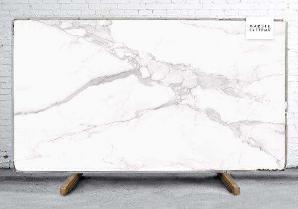 Marble Systems - Calacatta A Natural Porcelain Slab 64x128 - YEM00904