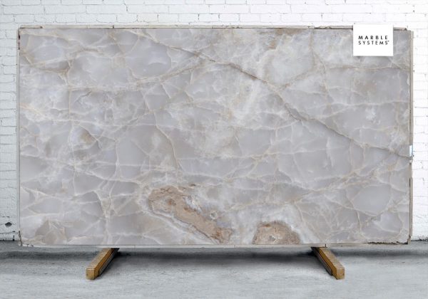 Marble Systems - Onyx B Lappato Lucido Porcelain Slab 64x128 - YEM00919