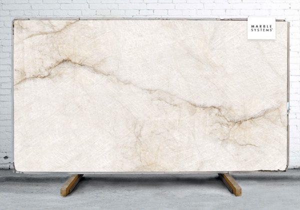 Marble Systems - Quarzo A Lappato Lucido Porcelain Slab 64x128 - YEM00922