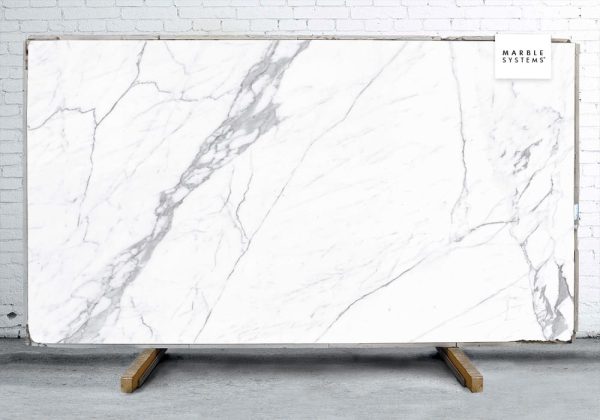 Marble Systems - Statuario White Natural Porcelain Slab 64x128 - YEM00935