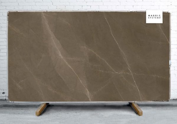 Marble Systems - Amani Brown Lappato Lucido Porcelain Slab 64x128 - YEM00938